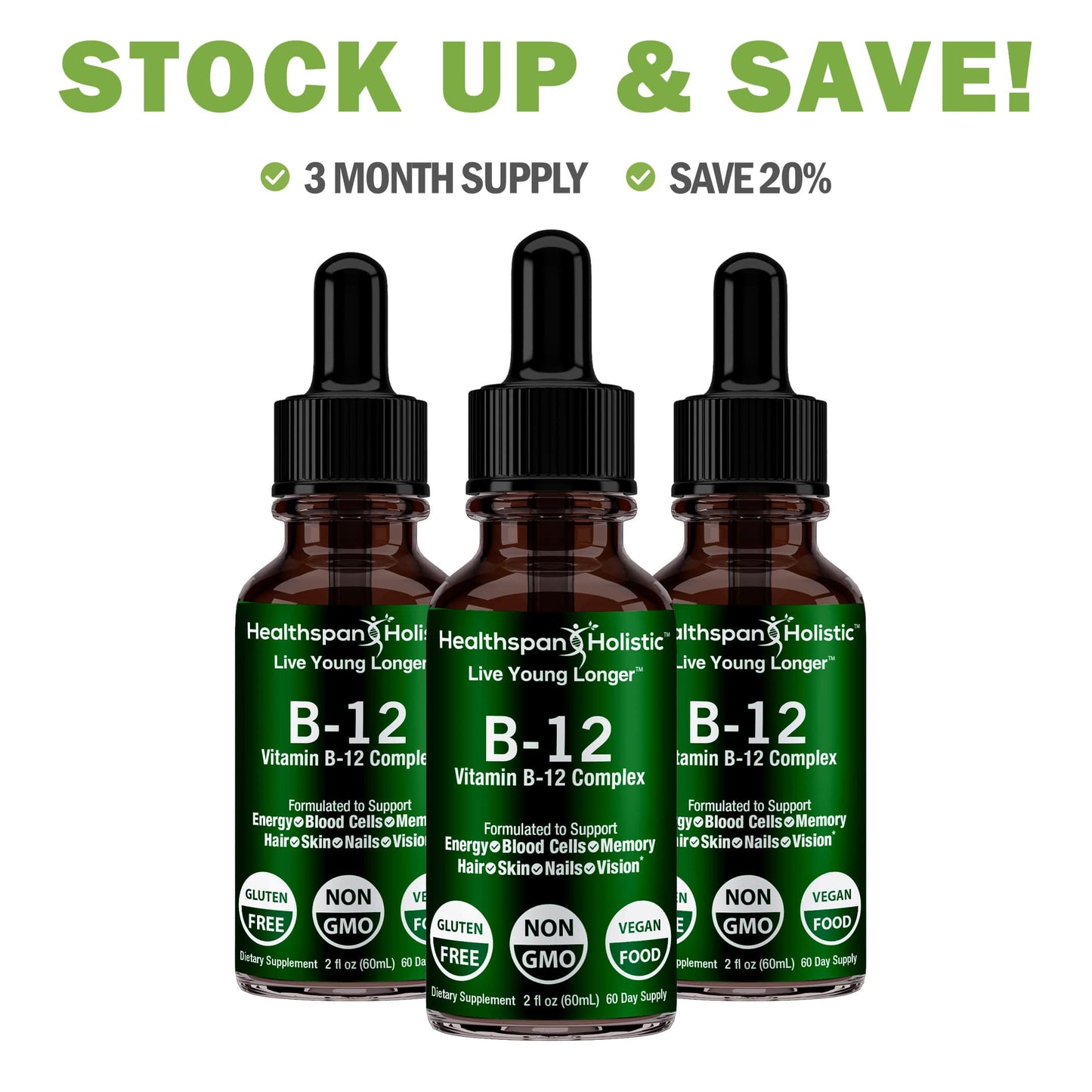 2oz Vegan B12 Supplement